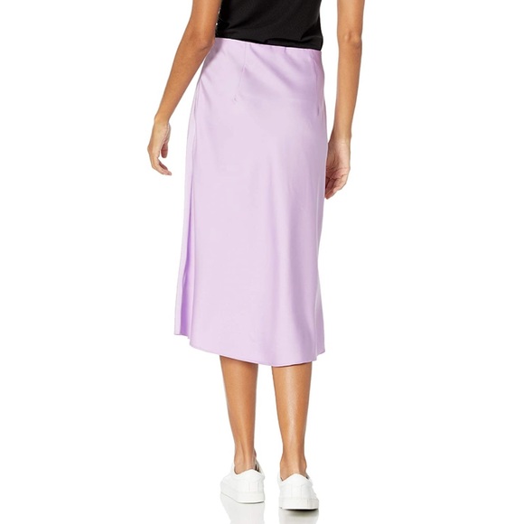 NWT The Drop Women's Maya Silky Slip Skirt - Picture 2 of 3